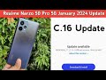 Realme Narzo 50 Pro 5G January 2024 Update