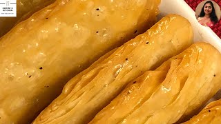 Famous Khaja Recipe From Orissa | Delicious Crunchy Indian Sweet | পুরীর বিখ্যাত মিষ্টি খাজা রেসিপি