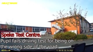 Speke Test Centre Pupil Fails Test for Being on The Wrong Side of Road.