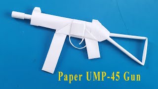 How to make origami ump 45 with paper | paper craft ump gun