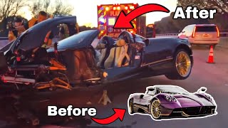 GG EXOTICS CRASHES $3.4 MILLION PAGANI HUAYRA ROADSTER (VIDS + PICS)