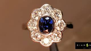 1.18ct Non Heated Sapphire Ring R8591