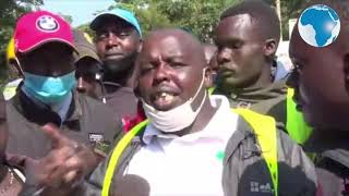 Boda boda operators barricade Kapsabet-Eldoret-Nairobi highway at Kapsabet in protest