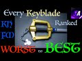 All Kingdom Hearts Final Mix Keyblades Ranked Worst to Best