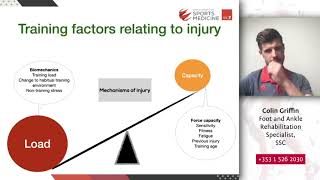 'Managing Running Injury Risk Factors' by Colin Griffin, Run Lab Lead @ Sports Surgery Clinic Dublin