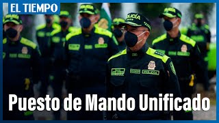 La policía coordina operativos en el Puesto de Mando Unificado por el 20 de julio