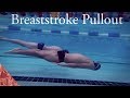 Breaststroke pullout tutorial. Swimming faster breast