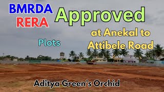 BMRDA Approved And RERA Approved Plots for Sale In Anekal 98452 66226/ 99642 82555