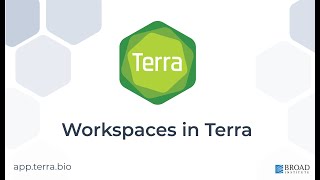 Using Workspaces in Terra