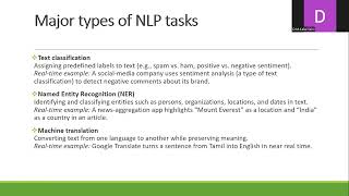 Introduction to NLP | Introduction to AI| D.M.Kalai Selvi |Asst.Prof |CSE, R.M.D.E.C