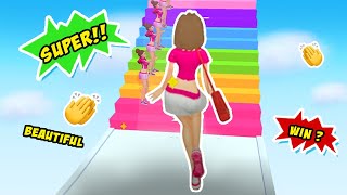 👰 Makeover Run 💄👗 All Levels Gameplay Android,ios