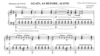 Tchaikovsky "Again, As Before, Alone" (arr. Mercuzio) P. Barton, piano