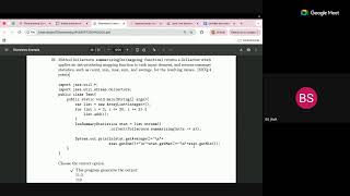 ET Revision Session 2 -JAVA