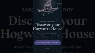 РАСПРЕДЕЛЕНИЕ НА POTTERMORE/WIZARDINGWORLD