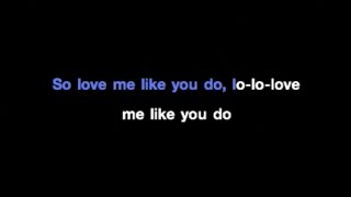 Ellie Goulding - Love Me Like You Do Karaoke
