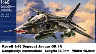 Revell 1:48 Sepecat Jaguar GR.1A Kit Review