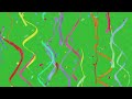 confetti animation l party confetti l green screen l hd