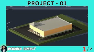 Revit Modling Of Buildings - Project 1 - Pharmacy - Part 1