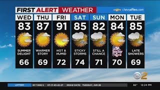 First Alert Weather: Wednesday afternoon 6/29 CBS2 weather headlines