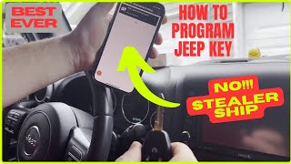 I Saved BIG by Programming My KEY FOB at Home for My JEEP!