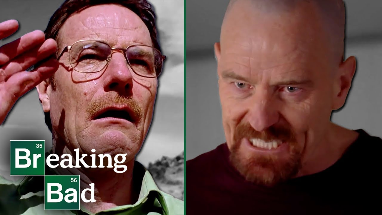 Walter White Becoming Increasingly Confident Breaking Bad Youtube