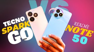 REALME NOTE 50 Vs TECNO SPEAK GO 2024 FULL compression 🔥কোনটি নিবেন confused 🤔 কোনটি সেরা??#gaanyvai