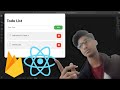 Learn to Build a Todo App with React and Firebase🔥