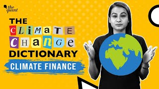 The Climate Change Dictionary | What Is Climate Finance? | The Quint