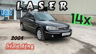 Ford Laser 2004, số tự động, kiểu dáng sedan màu đen sang trọng