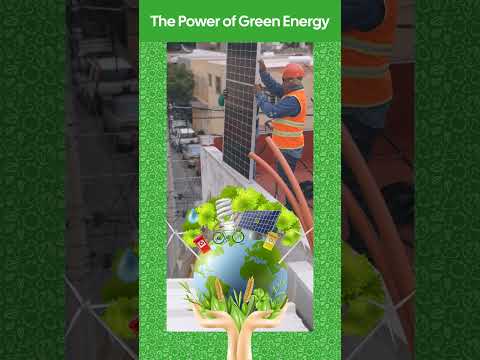 The power of green energy #greenenergy #renewableenergy #sustainability