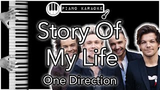 Story Of My Life One Direction Piano Karaoke Instrumental