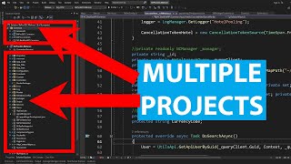 How To Create Add Multiple Projects in Visual Studio 2022