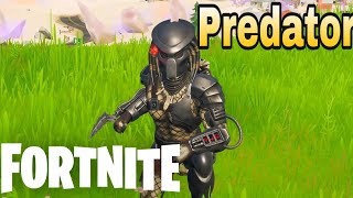 Fortnite Gameplay With The Predator Skin With Ace._.Gamerr!!!