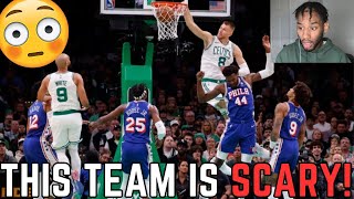 "THE LEAGUE'S IN TROUBLE!" Celtics Fan REACTS To 76ERS at CELTICS | NBA PRESEASON | October 8, 2023