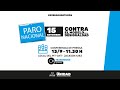 PARO NACIONAL 15/9 «EN CONTRA DEL MODELO DE LA DESIGUALDAD»  Conferencia de Prensa - 13/9 - 11.30 hs