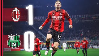Pulisic seals the deal | AC Milan 1-0 Sassuolo | Highlights Serie A