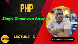 Single dimensional array in PHP