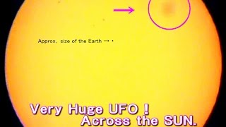 [音無]太陽 SUN UFO　File.18 ◇2014 9 21 AM11：55~PM15：30「太陽」を横切る無数のUFO（未確認飛行物体・地球外生命体の宇宙船）！高画質！リアル映像 !