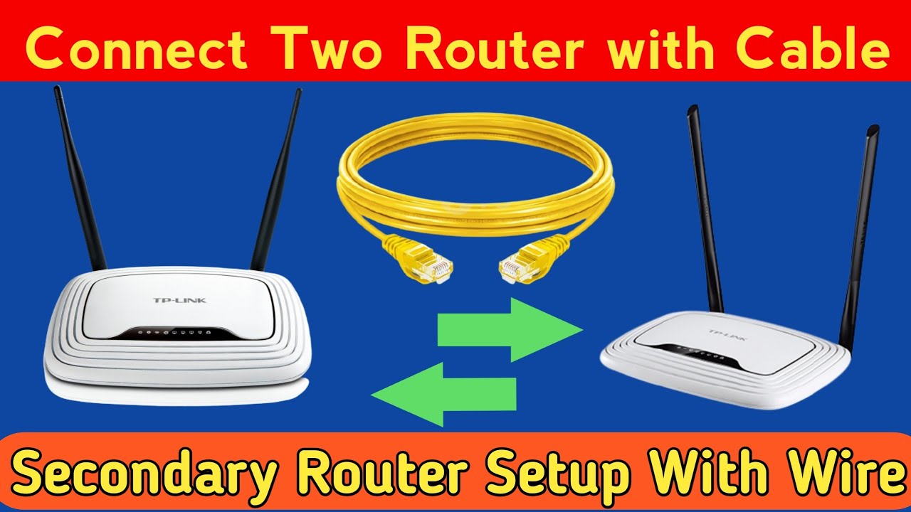 Adding A Second Router How To Connect 2 Routers Sjsf