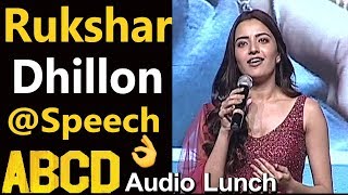 Rukshar Dhillon @Speech In  ABCD Movie Pre Release Event || Allu Sirish || Sunray Media