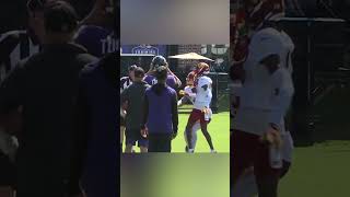 🥊 Ravens and Commanders get into heated brawl at joint practice 😡 | #shorts | NYP Sports