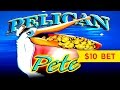 Wonder 4 Wonder Wheel Pelican Pete Slot - SUPER FREE GAMES - $10 Max Bet!