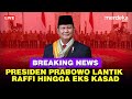 🔴 LIVE - Prabowo Lantik Raffi Ahmad, Luhut Hingga Mantan Kasad di Istana