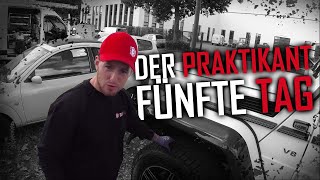 Dachdecker / Der Praktikant! Der fünfte Tag!🤣 Baustelle absichern