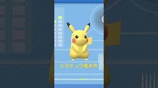 BDSP【シンオウ図鑑NO104】ピカチュウ（Pikachu）鳴き声（barking）#ポケモン鳴き声 #図鑑コンプ #ブリリアントダイヤモンド #シャイニングパール#第四世代鳴き声#Pikachu