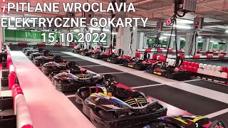 PITLANE Wroclavia - Elektryczne gokarty Sodi - Electric Carts Sodi - 15.10.2022  Nowy tor kartingowy