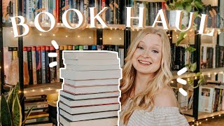 BOOK HAUL \\ all the books i've bought recently 📚 fantasy, thrillers, booktube & booktok favorites!