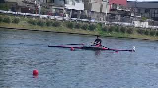 20180324 お花見レガッタ Ｍ１Ｘ 【雄飛】 予選 地点ビデオ