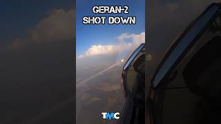 Geran-2 Took Down by Ukrainian Mig-29 #shorts #military