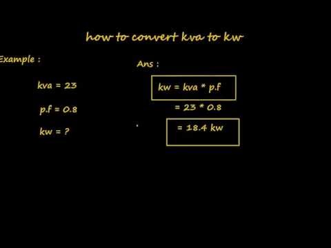 how to convert kva to kw - electrical formulas and calculations how to convert kva to kw - electrical formulas and calculations